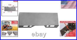 Versatile Skid Steer Plate Bobcat & Kubota Compatible