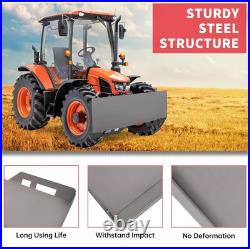 Versatile Skid Steer Plate Bobcat & Kubota Compatible