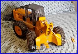 Vintage Ertl John Deere Log Skidder Skid Loader Tractor Logger Played With