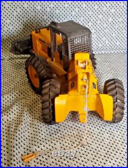 Vintage Ertl John Deere Log Skidder Skid Loader Tractor Logger Played With