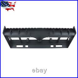W Receiver Hitch & Spear Sleeves Skid Steer 4000lb Heavy-Duty Pallet Fork Frame