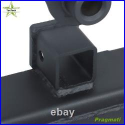W Receiver Hitch & Spear Sleeves Skid Steer Heavy-Duty Pallet Fork Frame 4000lb