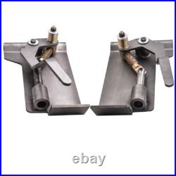 Weld-On Skid Steer Quick Attach Conversion Adapter Latch Plates Universal