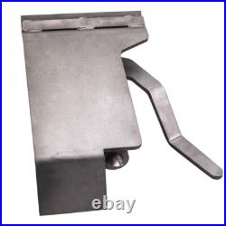 Weld-On Skid Steer Quick Attach Conversion Adapter Latch Plates Universal