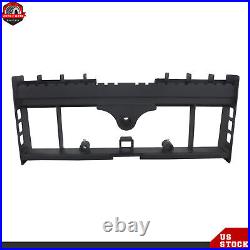 WithReceiver Hitch & Spear Sleeves 2500LBS Heavy-Duty Skid Steer Pallet Fork Frame