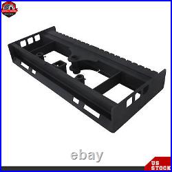 WithReceiver Hitch & Spear Sleeves 2500LBS Heavy-Duty Skid Steer Pallet Fork Frame