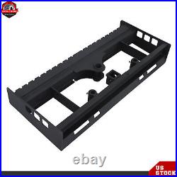 WithReceiver Hitch & Spear Sleeves 2500LBS Heavy-Duty Skid Steer Pallet Fork Frame