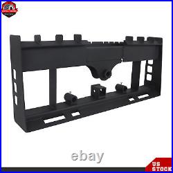 WithReceiver Hitch & Spear Sleeves 2500LBS Heavy-Duty Skid Steer Pallet Fork Frame