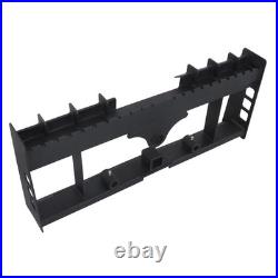 With Receiver Hitch & Spear Sleeve 2500LBS Heavy-Duty Skid Steer Pallet Fork Frame