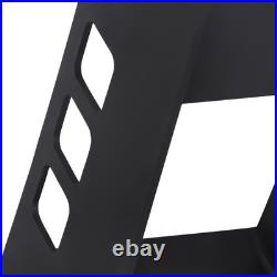 With Receiver Hitch & Spear Sleeve 2500LBS Heavy-Duty Skid Steer Pallet Fork Frame