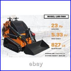 Wolfequip 23HP Compact Tractor Mini Skid Steer Loader Hydraulic Guided Drive
