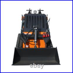 Wolfequip 23HP Compact Tractor Mini Skid Steer Loader Hydraulic Guided Drive