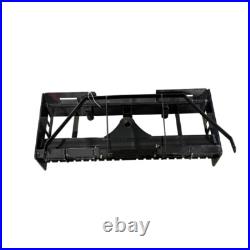 Wolfequip 4000lb Pallet Fork Frame Receiver Skid Steer Hitch & Hay Spear Sleeves