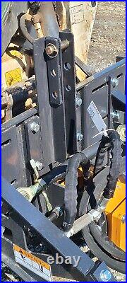 Wolverine 3-Point 3PT Hitch PTO Adapter Plate Skid Steer Loader Attachment