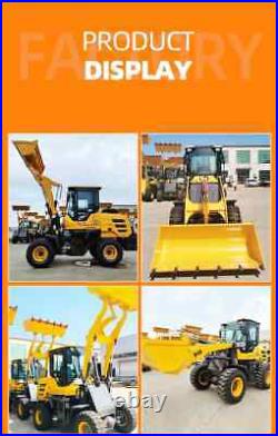 YG tractor front end loader mini skid steer loader 1200kg