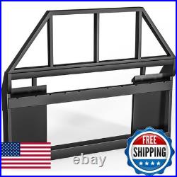 YITAMOTOR 4000lbs Pallet Fork Frame, 45 for Skid Steer Loaders Tractors