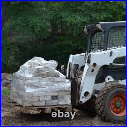 YITAMOTOR 4000lbs Pallet Fork Frame, 45 for Skid Steer Loaders Tractors
