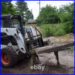 YITAMOTOR 4000lbs Pallet Fork Frame, 45 for Skid Steer Loaders Tractors