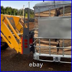 YITAMOTOR Skid Steer Quick Attach Adapter Universal Attachment Plate Red