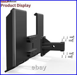 Yitamotor 3 8 Skid Steer Mount Plate 2 Removable Receiver Dark Black